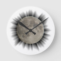 Der Mond, la lune, la luna, the moon Uhr