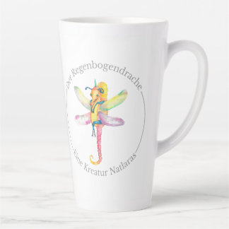 Der Regenbogendrache - Eine Kreatur Natlaras Latte Mug