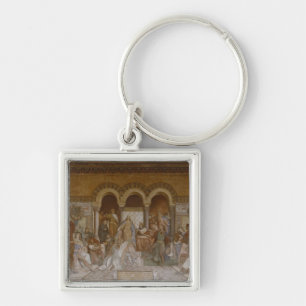 Der Saengerkrieg, c.1854-55 Key Ring