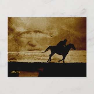 Der Schimmelreiter - Theodor Storm Postcard