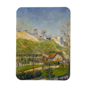 Der Square Saint-Pierre 1883-84 Magnet