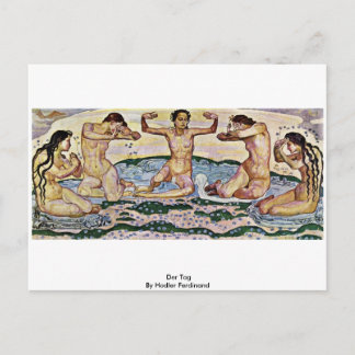 Der Tag By Hodler Ferdinand Postcard