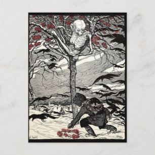 Der Tod im Baum postcard