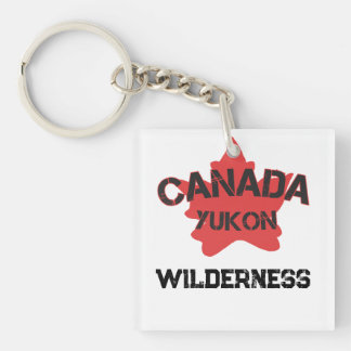 Der Yukon Kanadier einen Spaß Key Ring