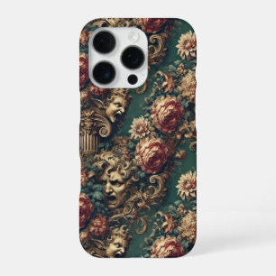Deranged Decadence – Gothic Victorian Floral iPhone 16 Pro Case