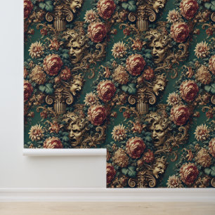 Deranged Decadence – Gothic Victorian Floral Wallpaper