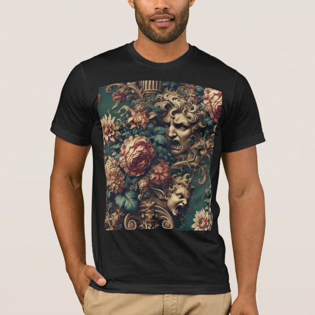 Deranged Decadence – Gothic Wearable Art T-Shirt (Front)