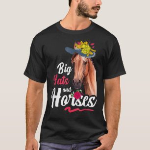 Derby Day 2022 Big Hats And Horses T-Shirt