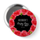 Derby Day Red Roses Square