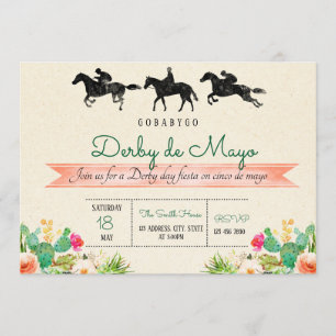 Derby de mayo invitation