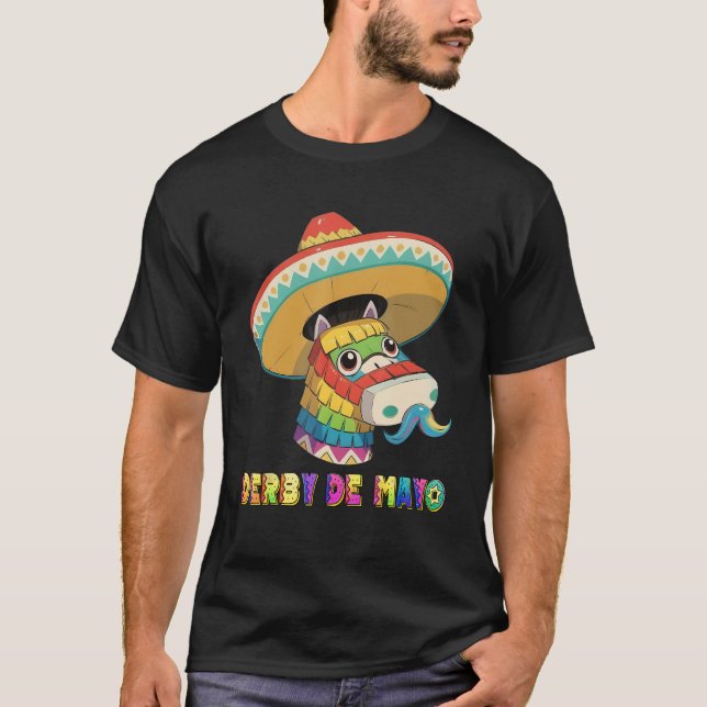 Derby De Mayo Kentucky Horse Race Pinata_1 T-Shirt (Front)