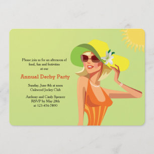 Derby Flair Invitation
