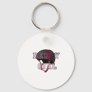 Derby Girl Key Ring