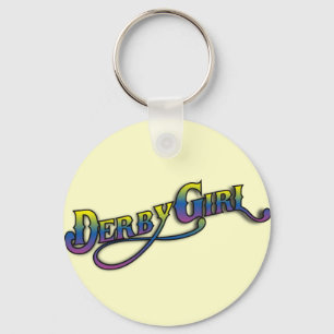 Derby Girl Key Ring