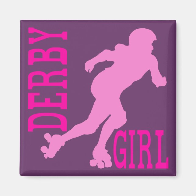 Derby Girl Magnet (Front)
