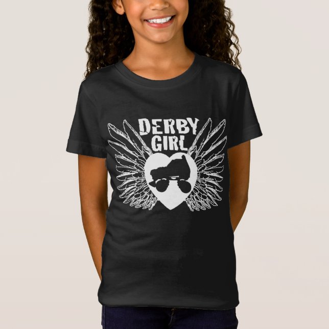 Derby Girl, Roller Derby T-Shirt (Front)