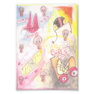 Derby Girls Photo Print