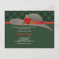 Derby Hat Post Card