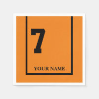 Derby Horse Race Orange 7 Personalised