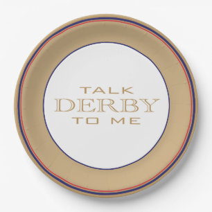 Derby Horse Race Party Paper Plates