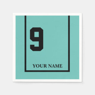 Derby Horse Race Pink 8 Personalised Napkin