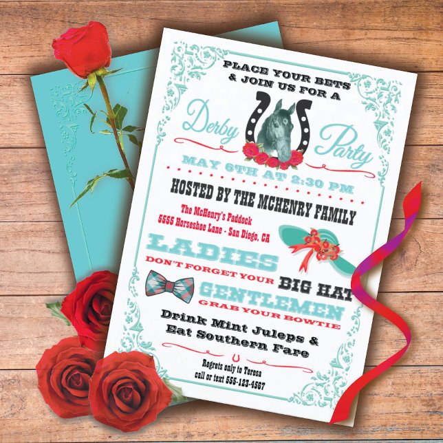 Derby Horse Racing Party invitation (Creator Uploaded)