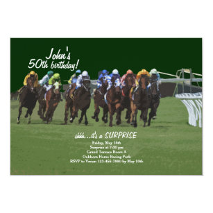 Horse Racing Birthday Cards Uk