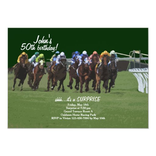 Invitations Horse Racing 9