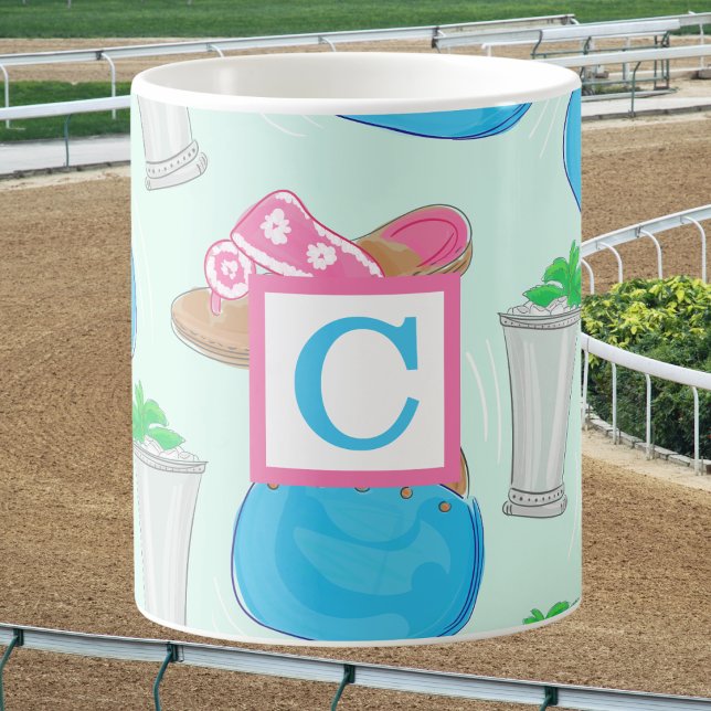 Derby Mint Julep Purse Monogram Coffee Mug (Creator Uploaded)