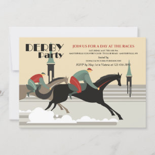 Derby Party Invitations
