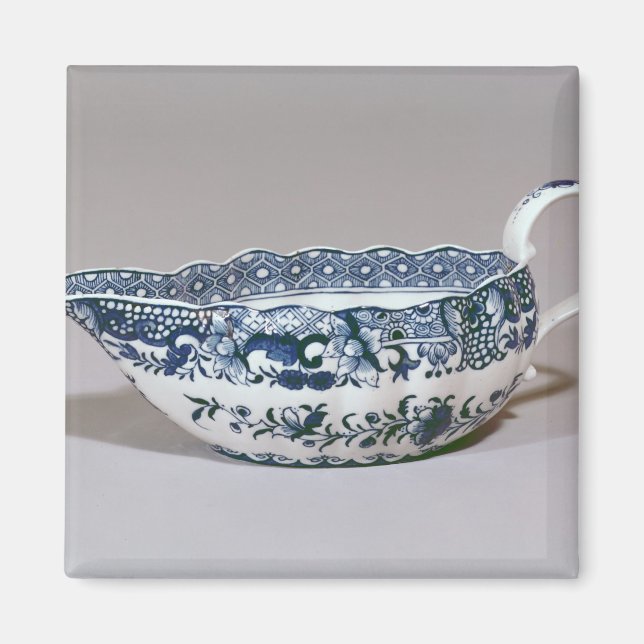 Derby sauceboat, c.1765 magnet (Front)