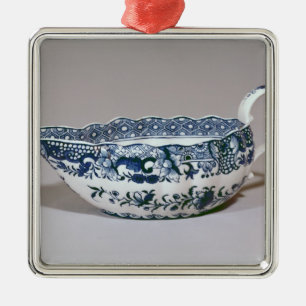 Derby sauceboat, c.1765 metal tree decoration