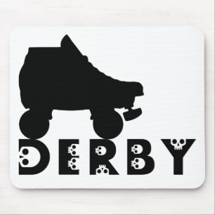 derby : skullphabet mouse mat