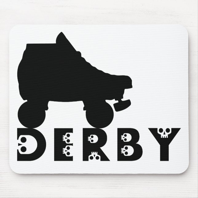 derby : skullphabet mouse mat (Front)