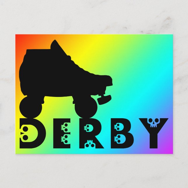 derby : skullphabet postcard (Front)