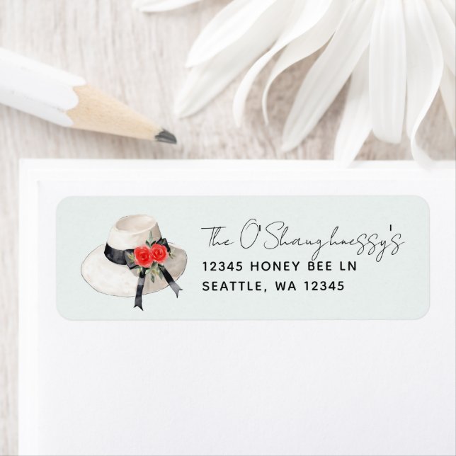 Derby Style Hat Roses Bridal Shower (Insitu)