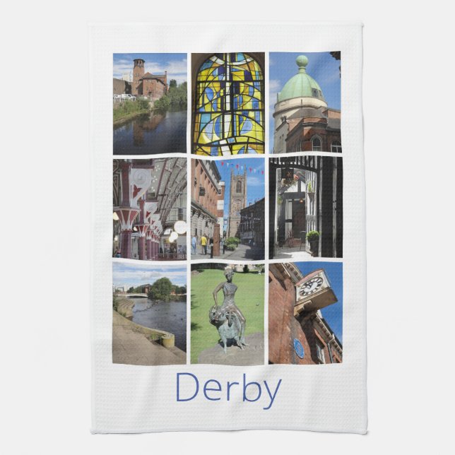 Derby Tea Towel (Vertical)