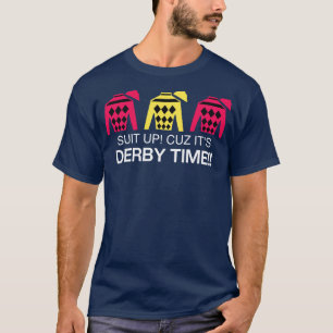 Derby Time Horse Racing Colour Tee Funny Kentucky