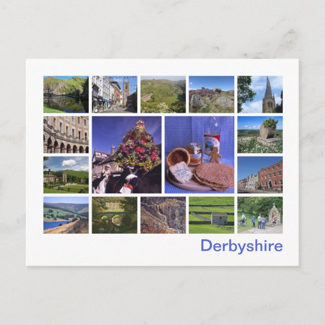 Derbyshire Postcard (Front)