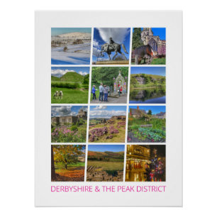 Derbyshire & the Peak District Poster