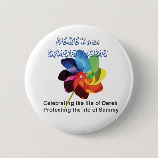 Derek & Sammy Pinwheel Button
