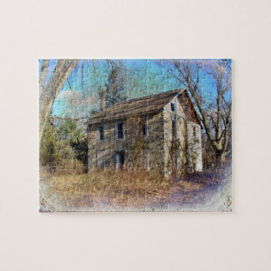 Derelict Farmhouse on Upper Ridge Road Jigsaw Puzzle