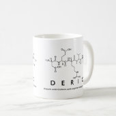 Deric peptide name mug (Front Right)