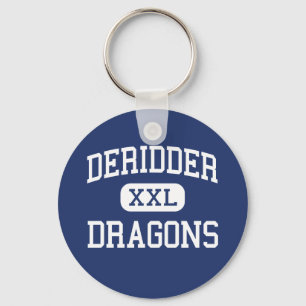 DeRidder - Dragons - High - DeRidder Louisiana Key Ring