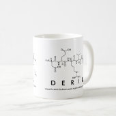 Derik peptide name mug (Front Right)