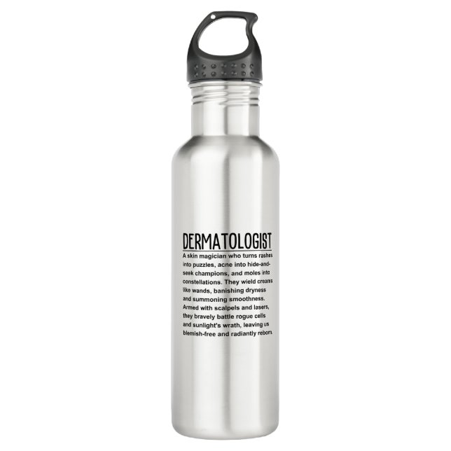Dermatologist 710 Ml Water Bottle (Front)