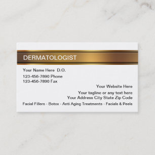 Dermatologist Business Cards