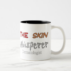 Dermatologist Gifts The Skin Whisperer Two-Tone Coffee Mug