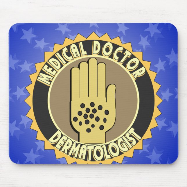 Dermatologist LOGO Mouse Mat (Front)