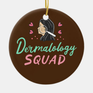 Dermatology Dermatologist Skin Doctor  Ceramic Tree Decoration